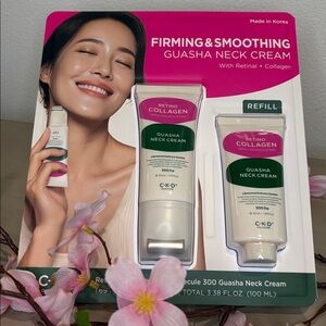C-K-D Retino Collagen Firming & Smoothing Guasha Neck Cream with Refill 1.69 oz